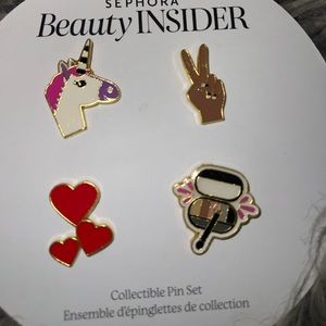 Sephora beauty insider collectible hat pin set